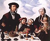 Family Portrait by Maerten van Heemskerck